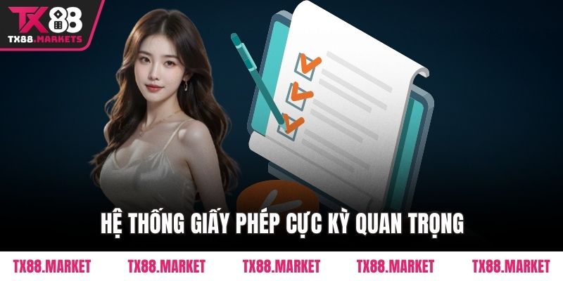 Hệ thống giấy phép cực kỳ quan trọng